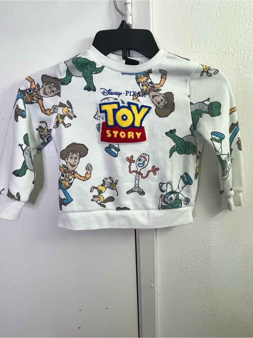 Disney Pixar Toy Story White Character Sweatshirt